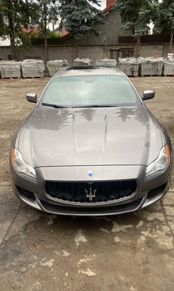 Maserati Quattroporte cena 170000 przebieg: 105264, rok produkcji 2015 z Warszawa małe 497